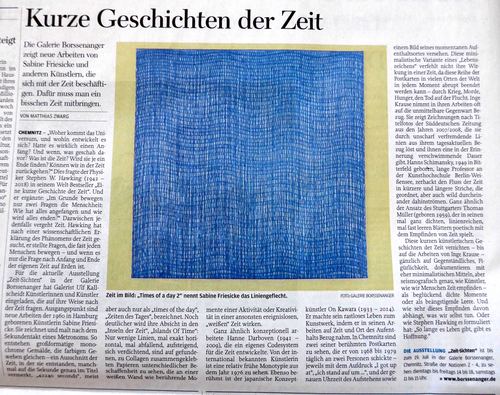 review, Freie Presse, Chemnitz, 28. Juni, 2019